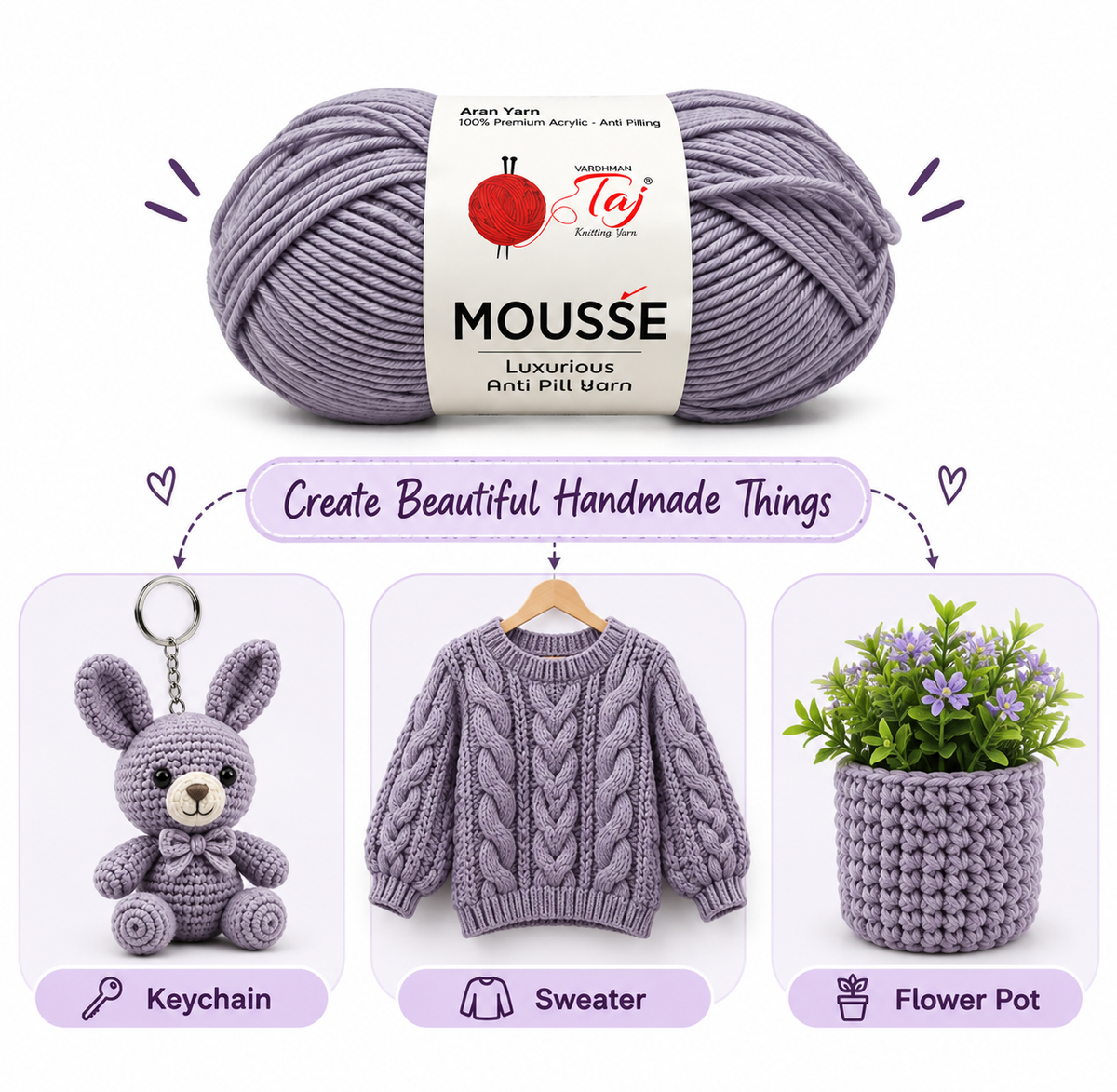Mousse - 41– Creative Knitting Yarn