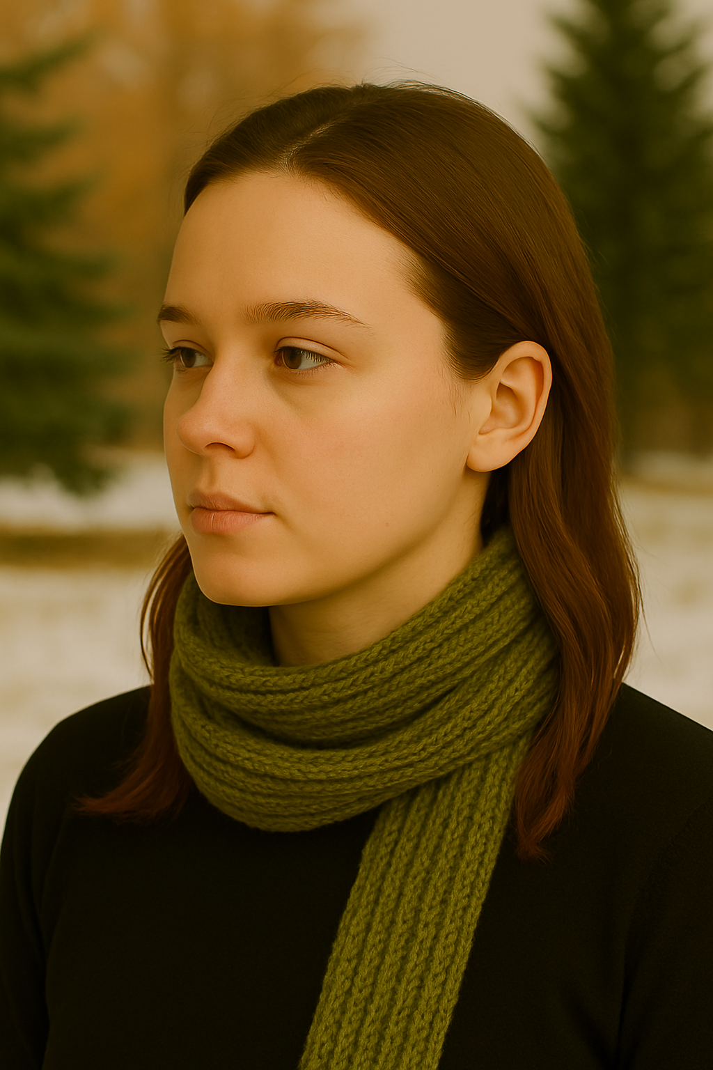 Meadow Wool Muffler