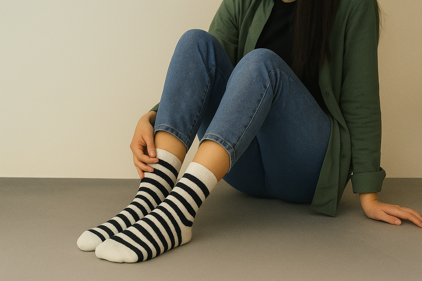 Duo Stripe Socks