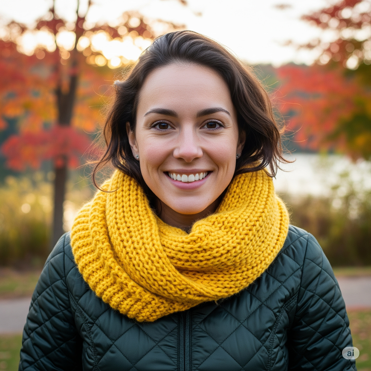Meadow Wool Muffler