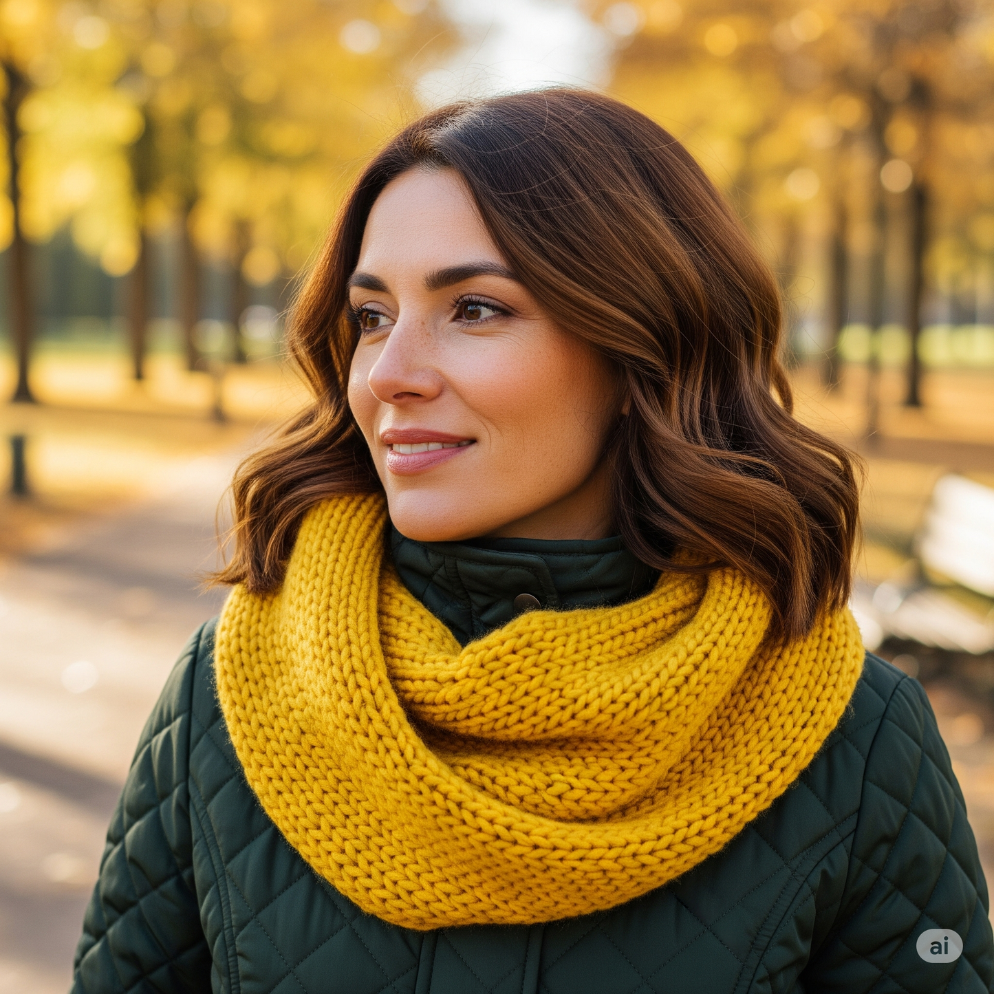 Meadow Wool Muffler