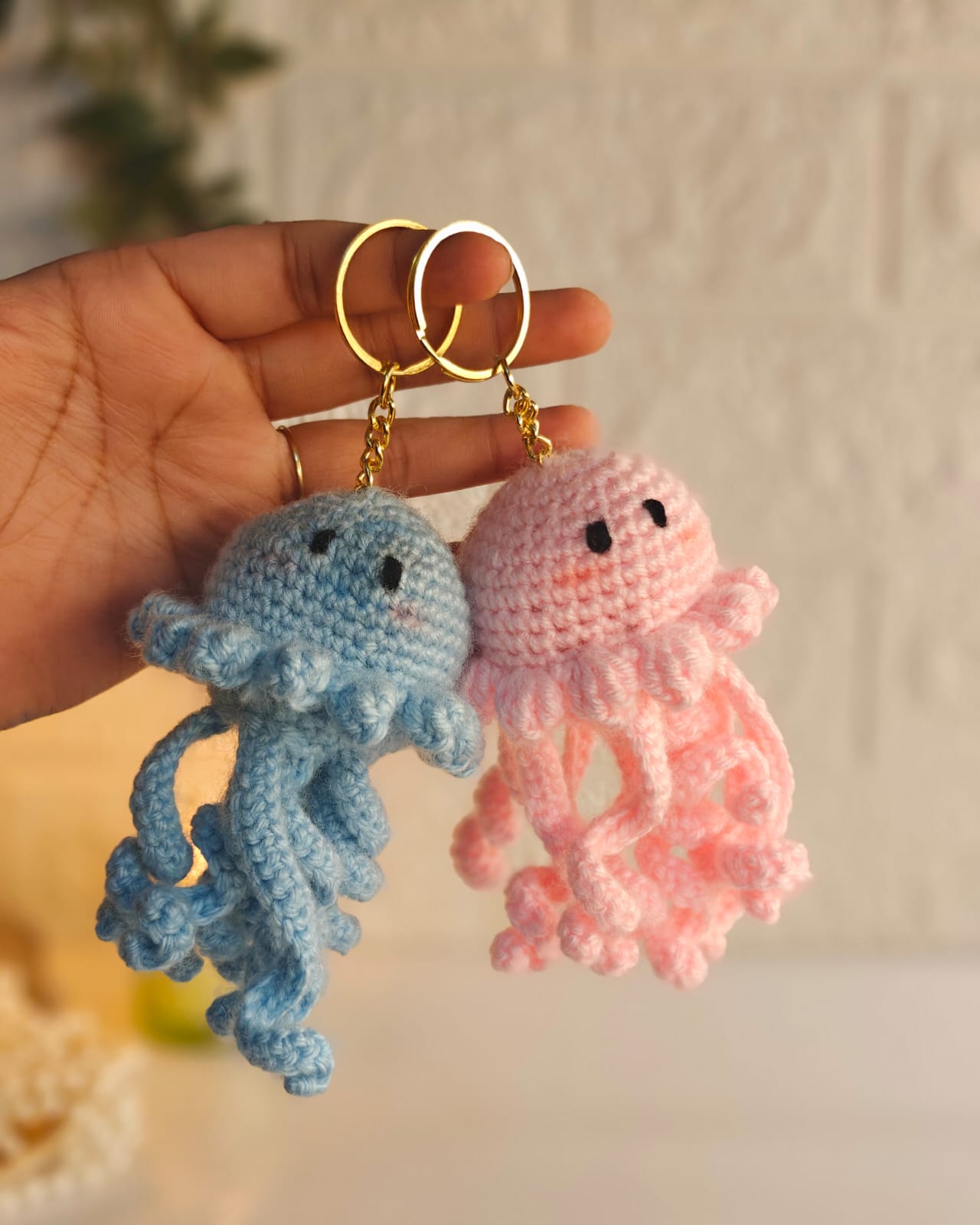 Octopus keychain