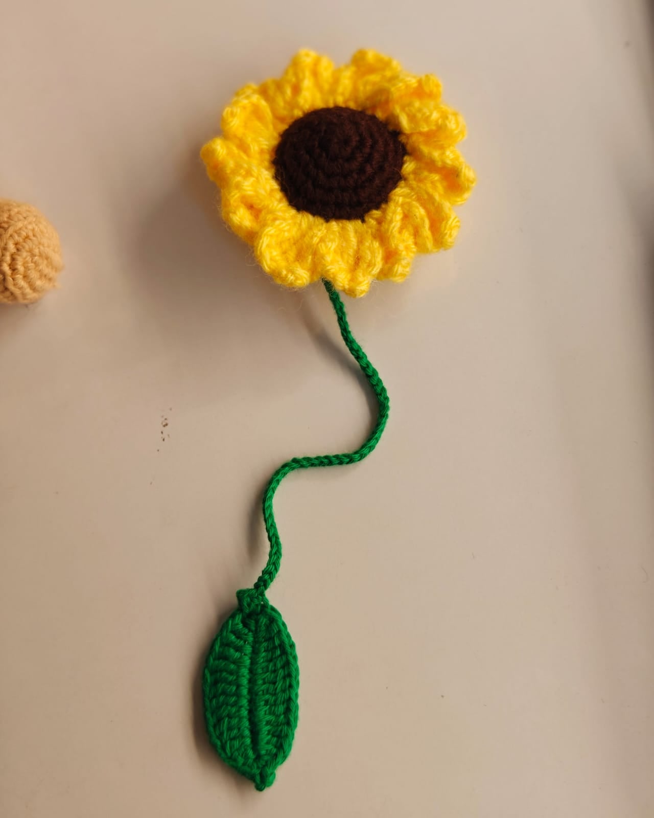 Sunflower bookmark