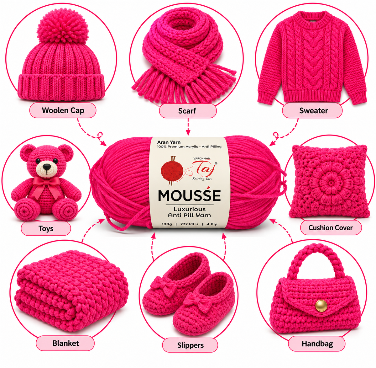 Mousse 38 – Creative Knitting Yarn