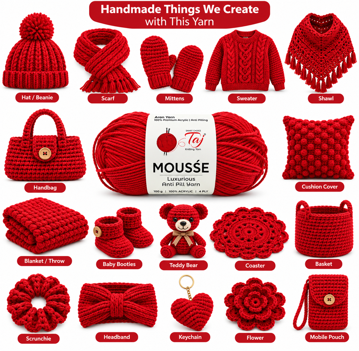 Mousse 20– Creative Knitting Yarn