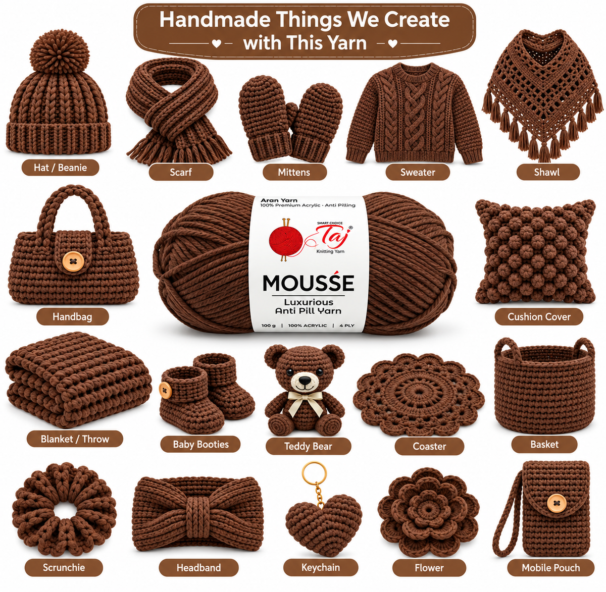 Mousse 26– Creative Knitting Yarn