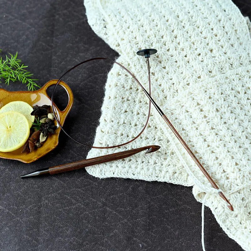 Ginger Afghan/Tunisian Crochet