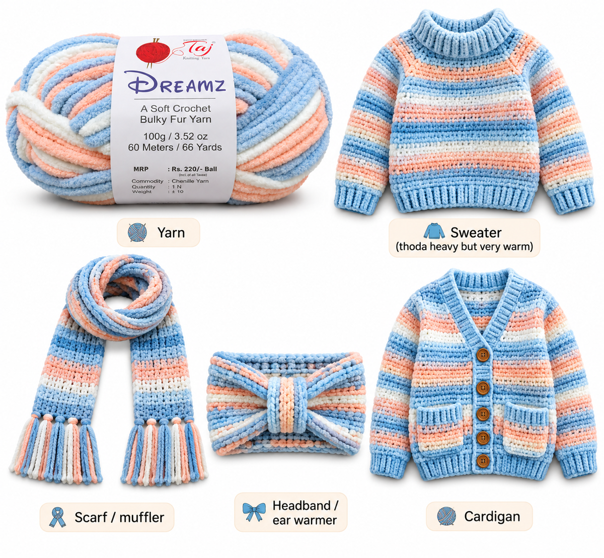 Dreamz Multi-302 BLANKIE