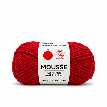 Taj Mousse - 80 – Dark Red