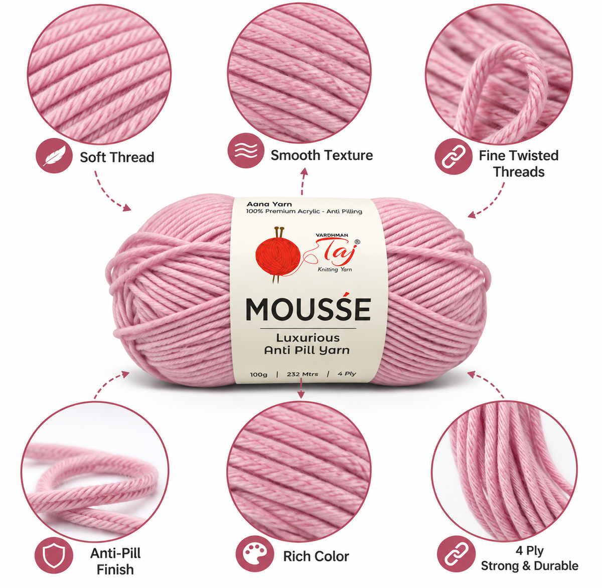 Taj Mousse - 30 – Light Lilac