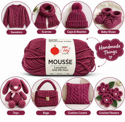 Taj Mousse - 28 – Dark Rasberry