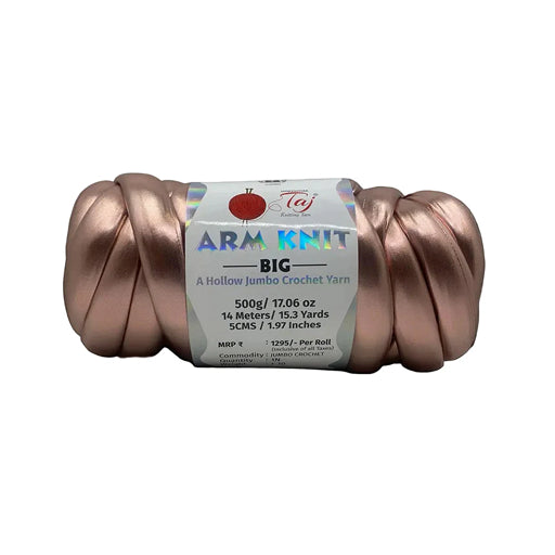 Jumbo Metallic Arm Knitting Yarn - 101