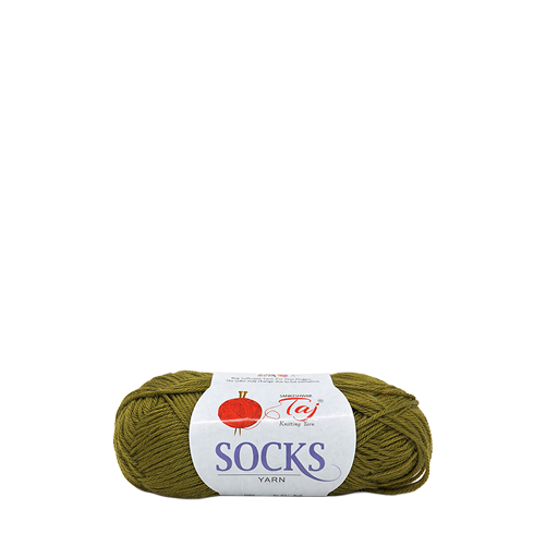 Ball of yarn with a label on a white background