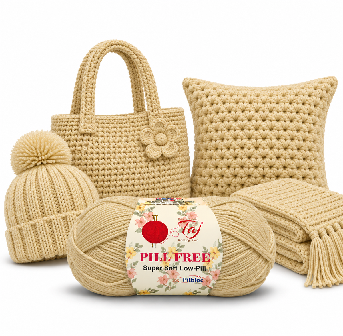 Pillfree 46 – Luxurious Anti-Pill Yarn for Knitting