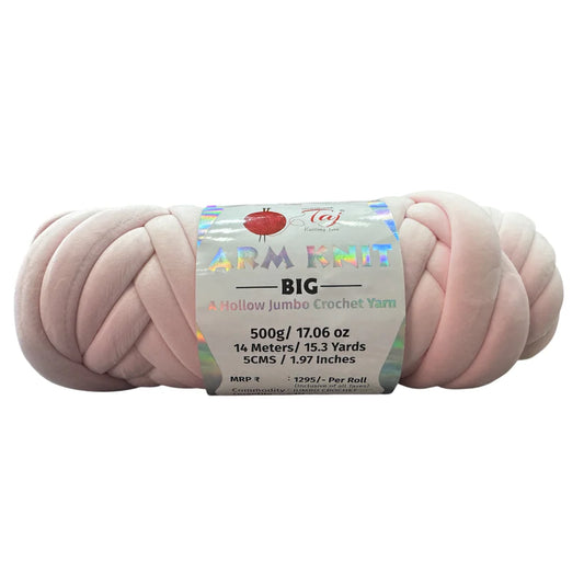 Arm Knit Yarn - Baby Pink - 1