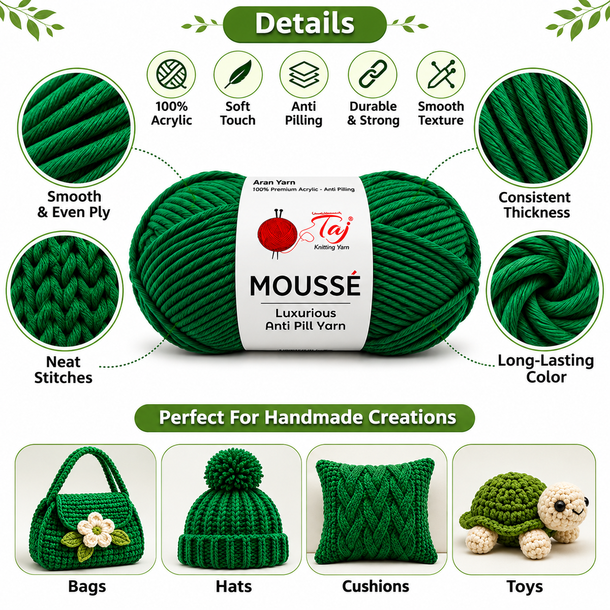 Mousse - 91 – Creative Knitting Yarn