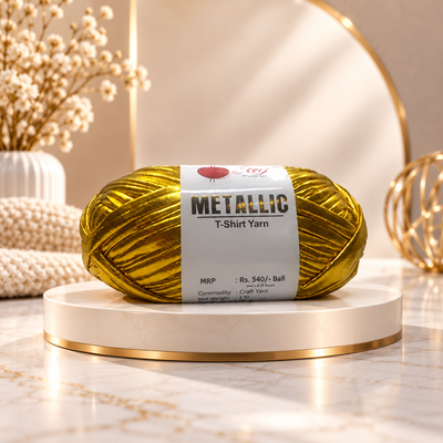 Metallic Tshirt Yarn