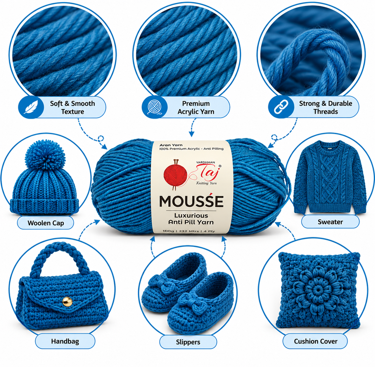 Mousse - 42 – Creative Knitting Yarn