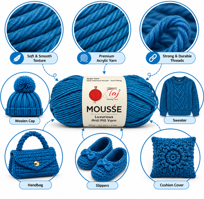 Mousse - 42 – Creative Knitting Yarn