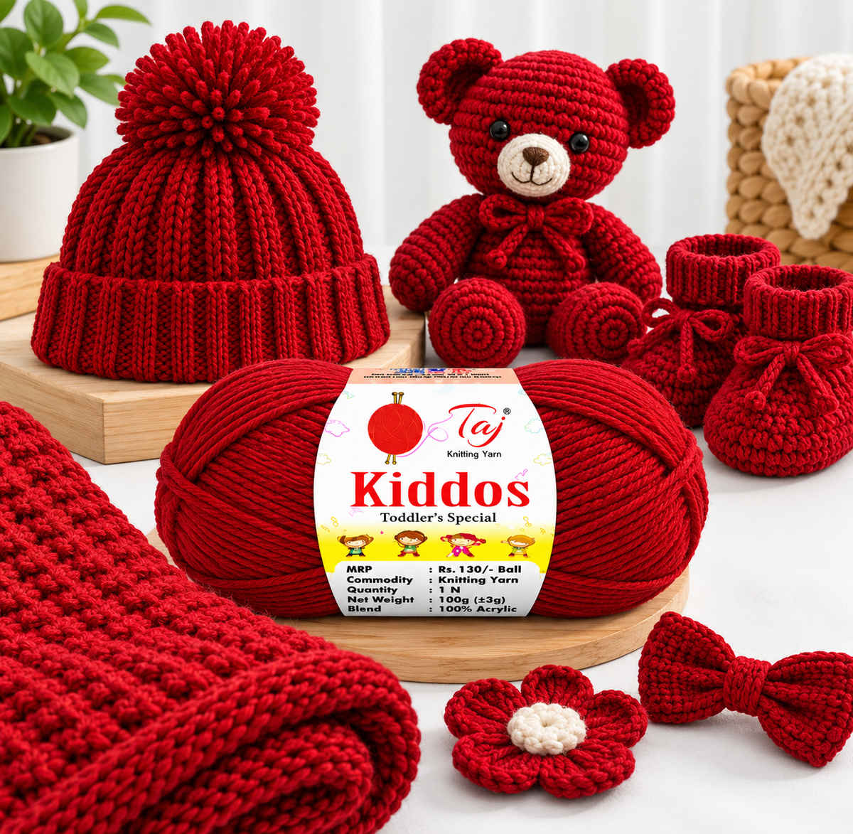 Kiddos 55– Premium Knitting Yarn
