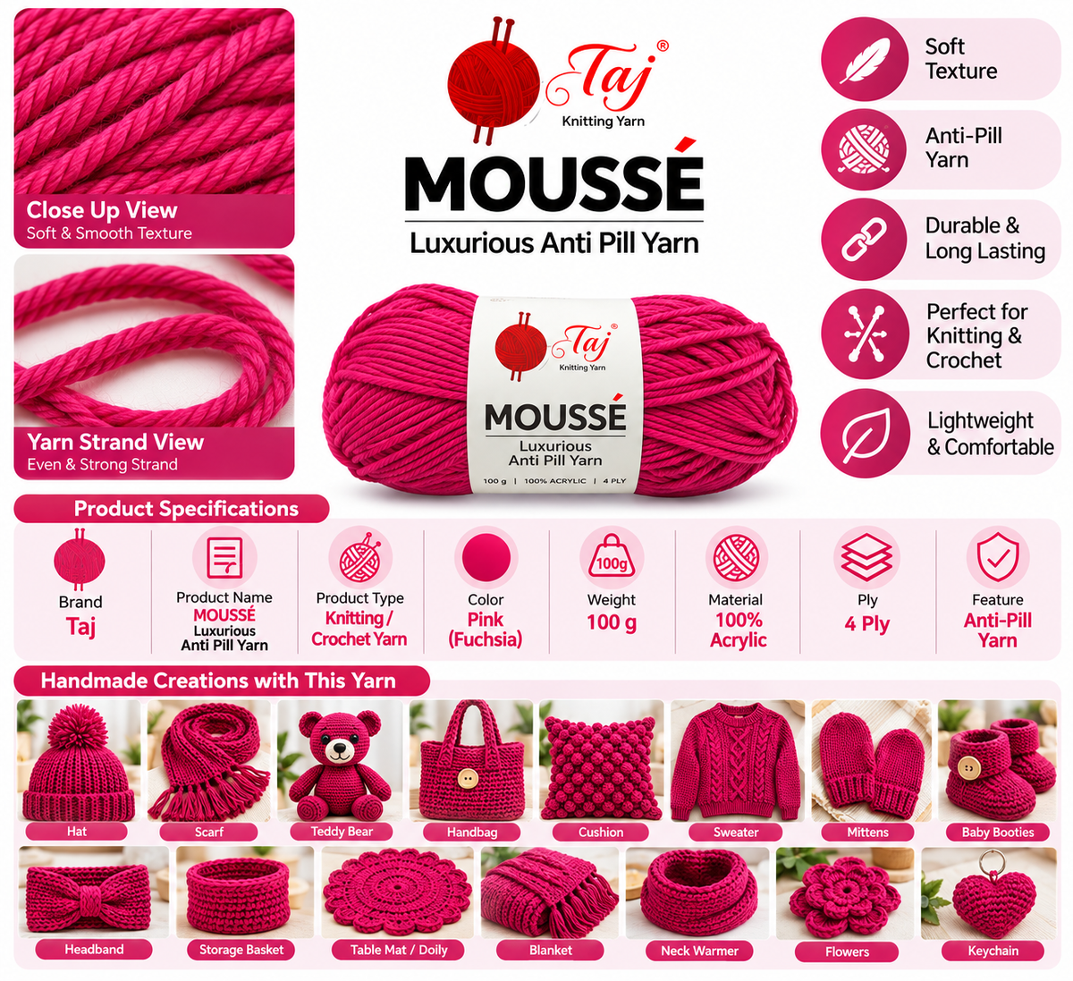 Mousse  17– Creative Knitting Yarn