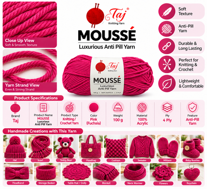 Mousse  17– Creative Knitting Yarn