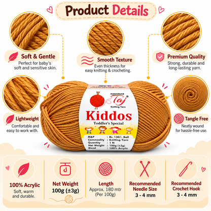 Kiddos 73  – Premium Knitting Yarn