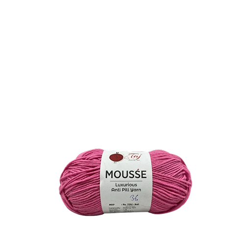 Mousse Thread Mousse Knitting & Crochet Yarns | Taj Knitting Yarn