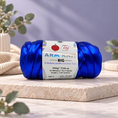 Jumbo Metallic Arm Knitting Yarn