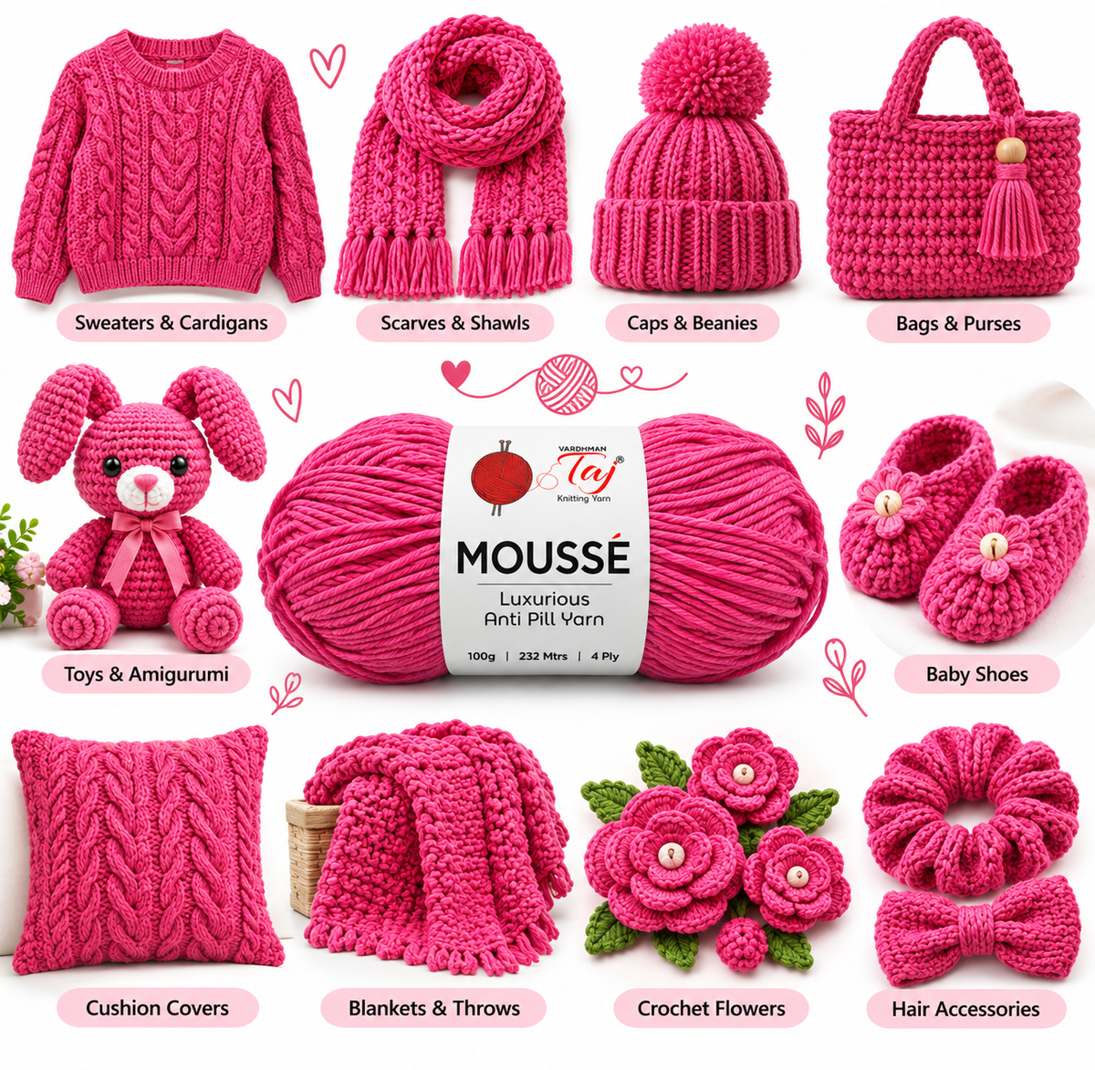 Mousse - 36 – Creative Knitting Yarn