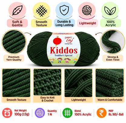 Kiddos 61 – Premium Knitting Yarn
