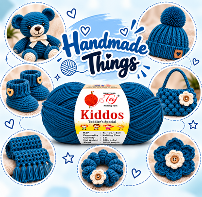 Kiddos 90 – Premium Knitting Yarn