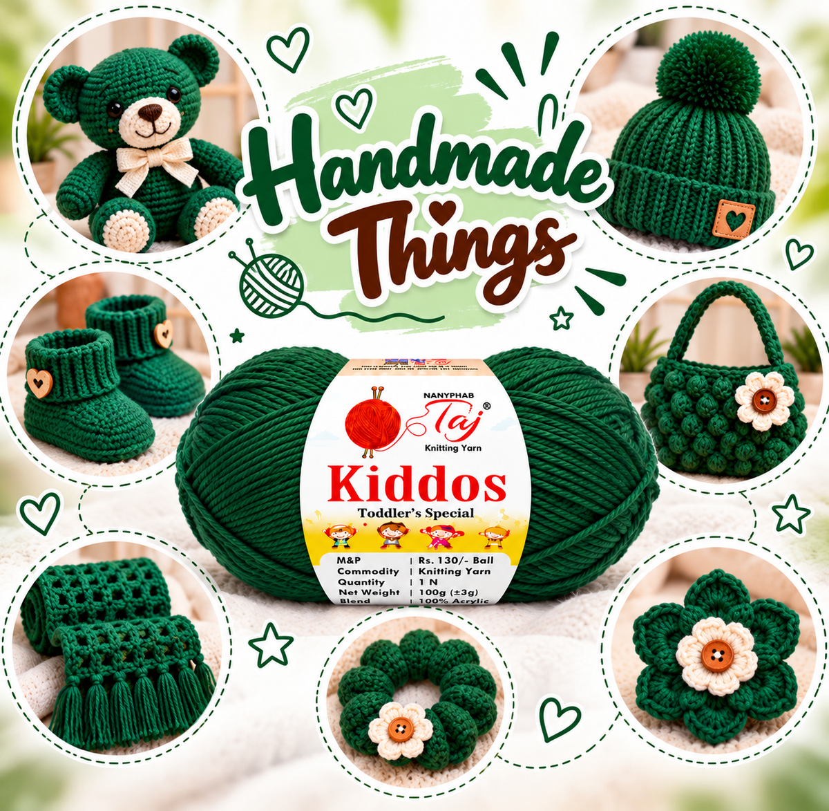 kiddos 89– Premium Knitting Yarn