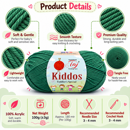 Kiddos 74  – Premium Knitting Yarn