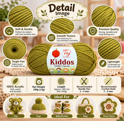 Kiddos 91 – Premium Knitting Yarn