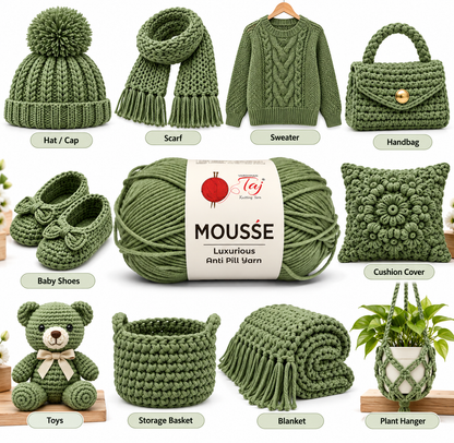 Taj Mousse - 43 – Green Oyster