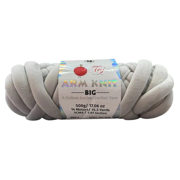 Arm Knit Yarn - Grey - 4