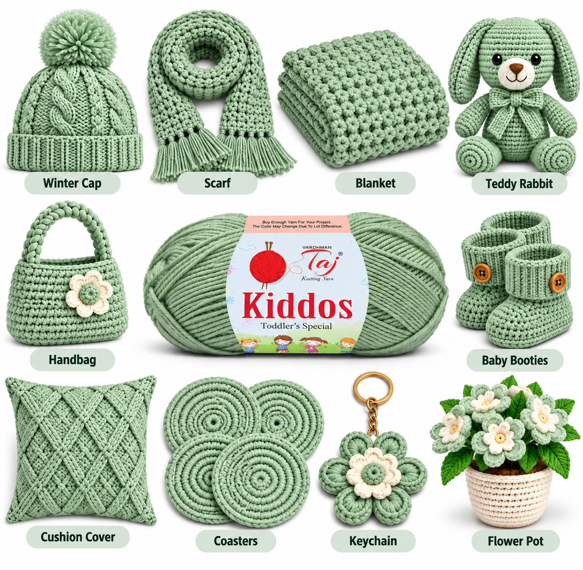 Kiddos 34 – Premium Knitting Yarn