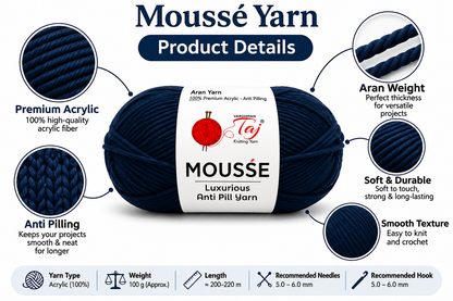 Mousse - 54– Creative Knitting Yarn