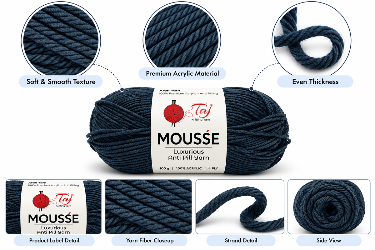 Mousse - 26– Creative Knitting Yarn
