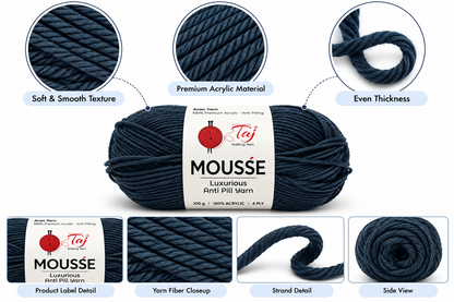 Mousse - 26– Creative Knitting Yarn