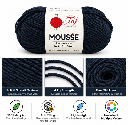 Mousse - 19 – Creative Knitting Yarn