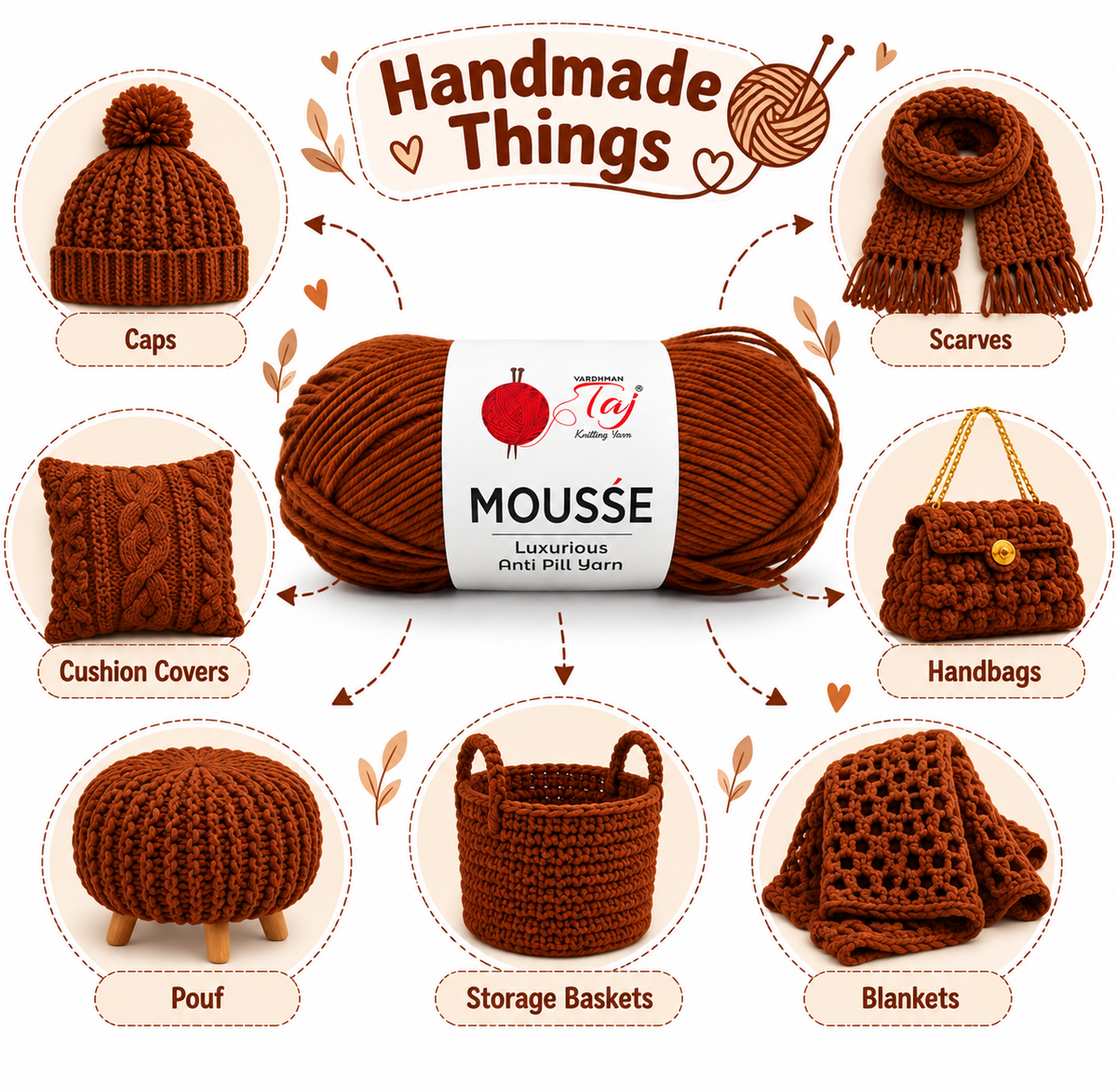 Mousse - 50 – Creative Knitting Yarn