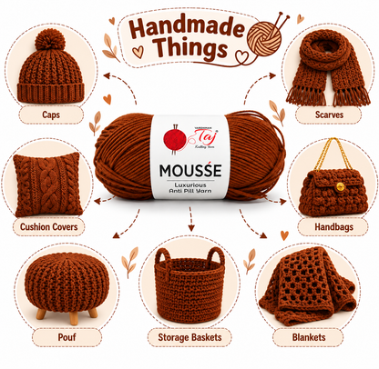 Mousse - 50 – Creative Knitting Yarn