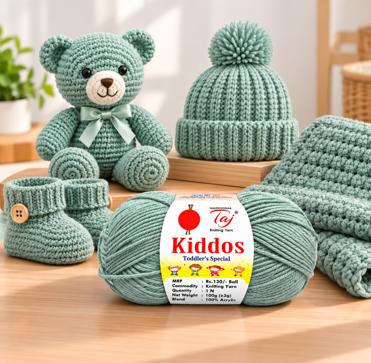 Kiddos 62– Premium Knitting Yarn