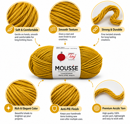 Mousse 44– Creative Knitting Yarn