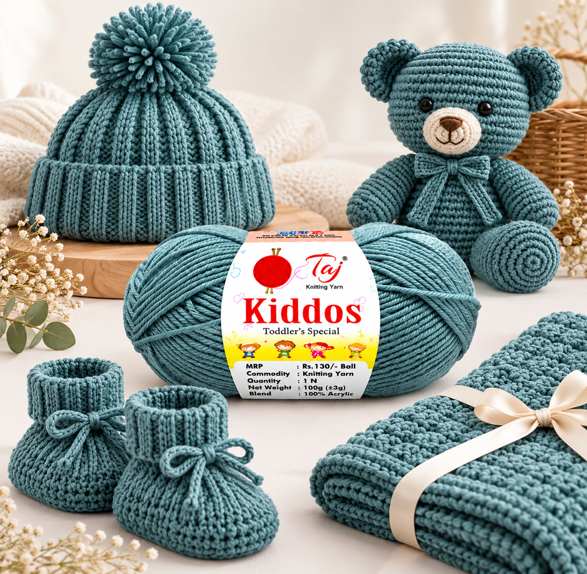 Kiddos 48 – Premium Knitting Yarn