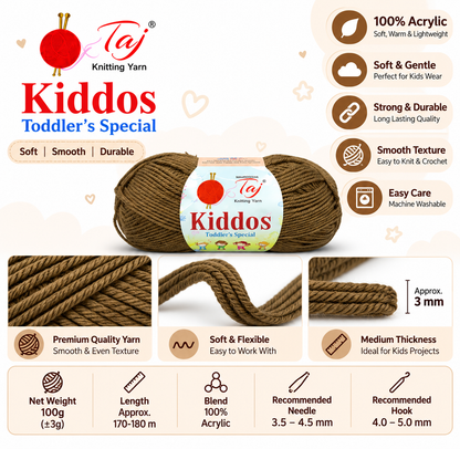 Kiddos 65– Premium Knitting Yarn