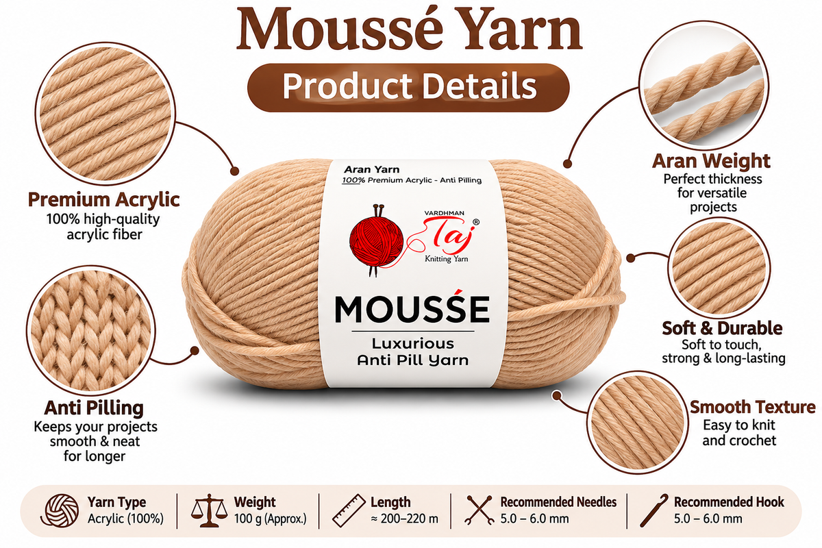 Taj Mousse - 54 – Light Taupe