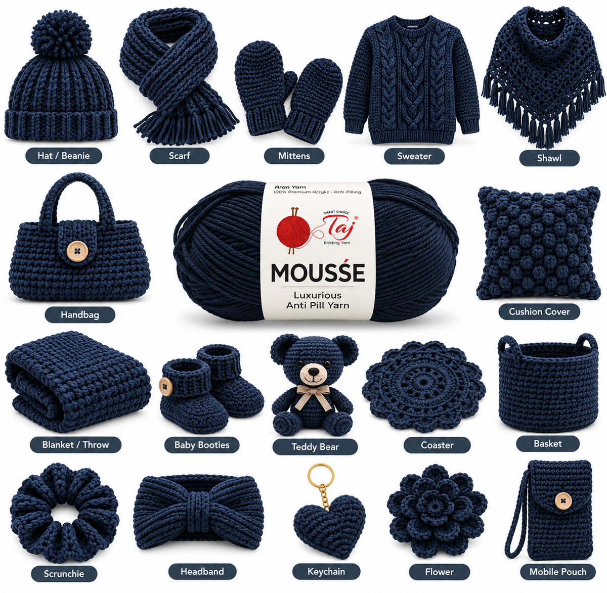 Mousse - 19 – Creative Knitting Yarn